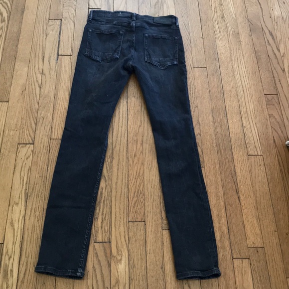 All Saints Grey Cigarette Jeans, 28 - Picture 7 of 8